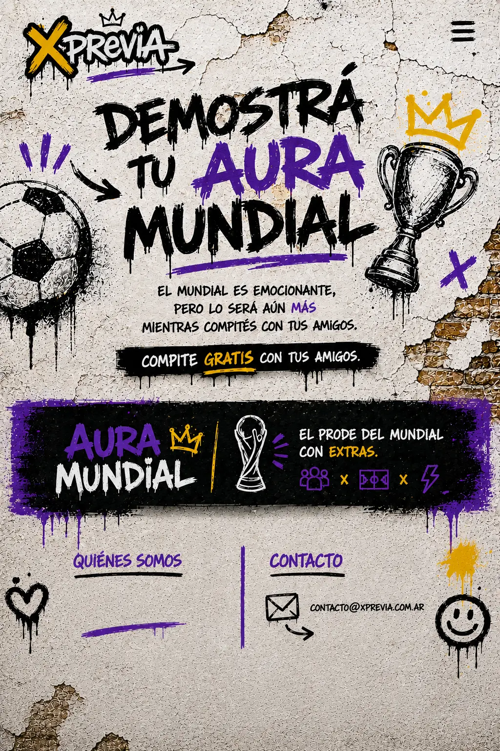 Aura Mundial – Prode del Mundial 2026